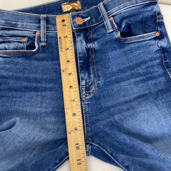 Mother The Weekender Fray In Walking On Coals Sz 25 blue - Picture 11 of 15